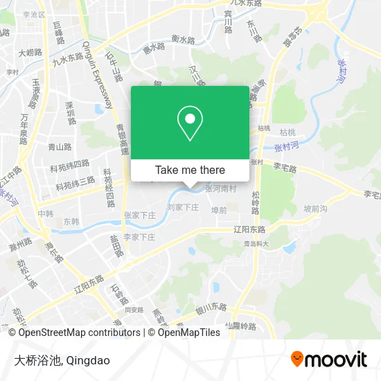 大桥浴池 map
