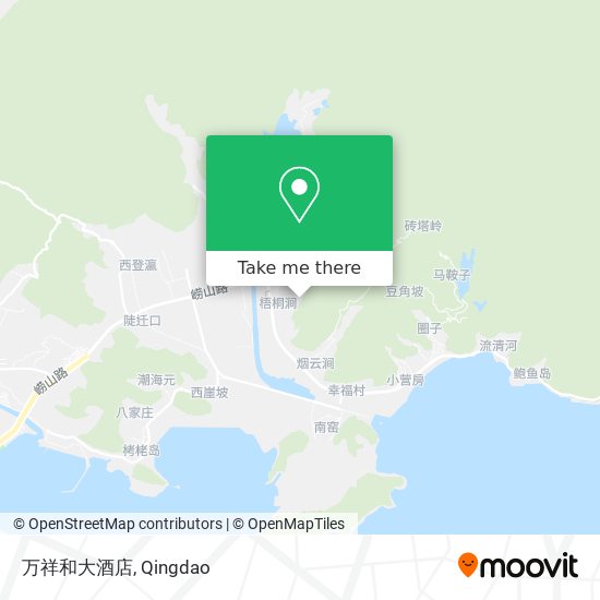 万祥和大酒店 map