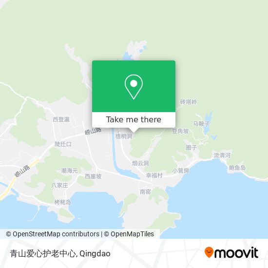 青山爱心护老中心 map