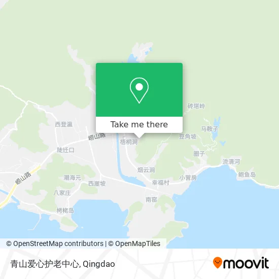 青山爱心护老中心 map