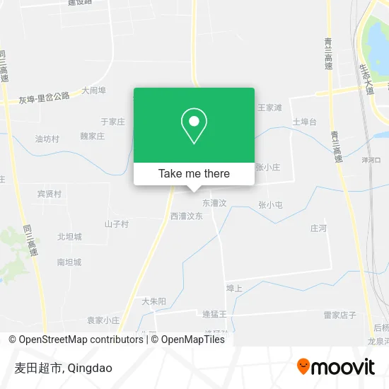 麦田超市 map