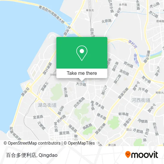 百合多便利店 map