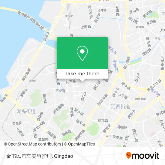 金书民汽车美容护理 map