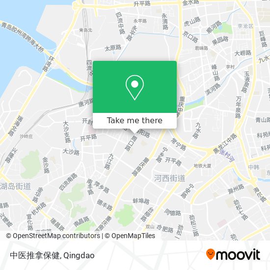 中医推拿保健 map
