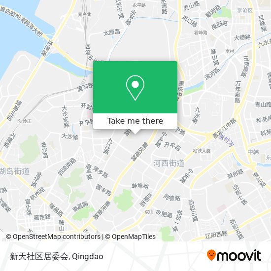 新天社区居委会 map