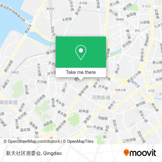 新天社区居委会 map