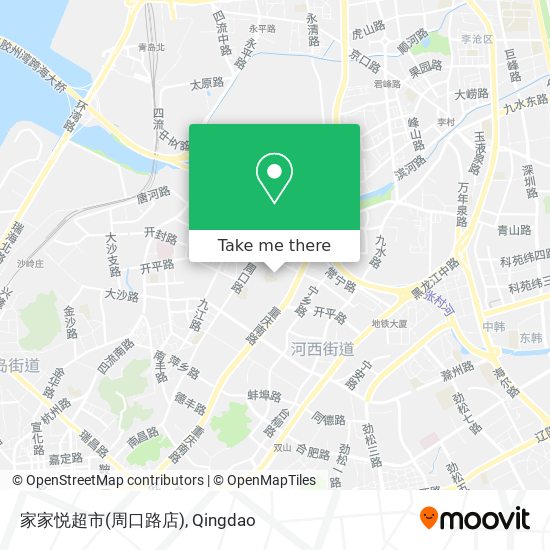 家家悦超市(周口路店) map