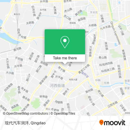 现代汽车润洋 map