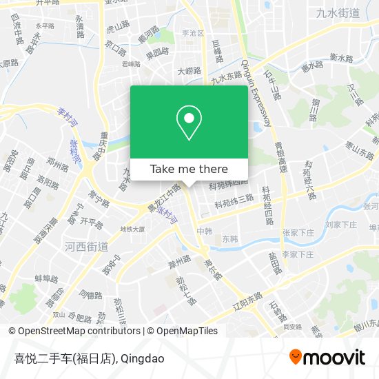 喜悦二手车(福日店) map