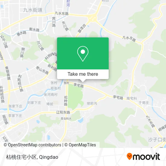 枯桃住宅小区 map