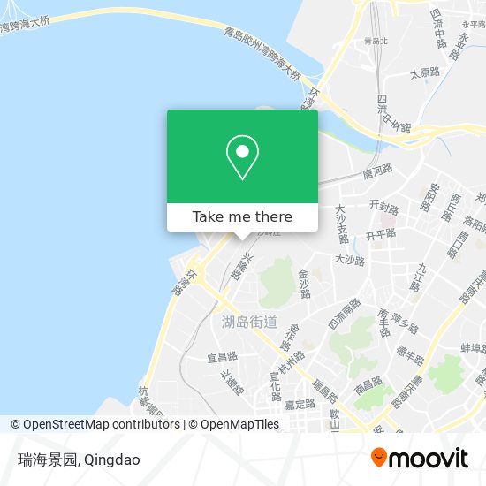 瑞海景园 map