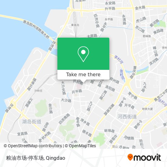 粮油市场-停车场 map