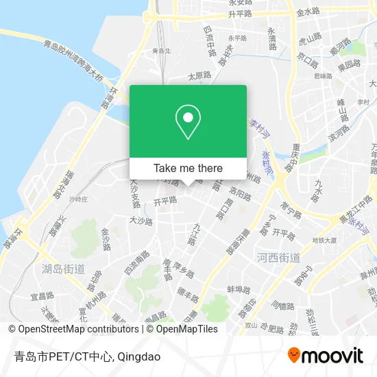 青岛市PET/CT中心 map