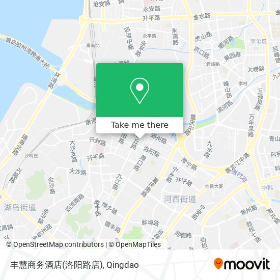 丰慧商务酒店(洛阳路店) map