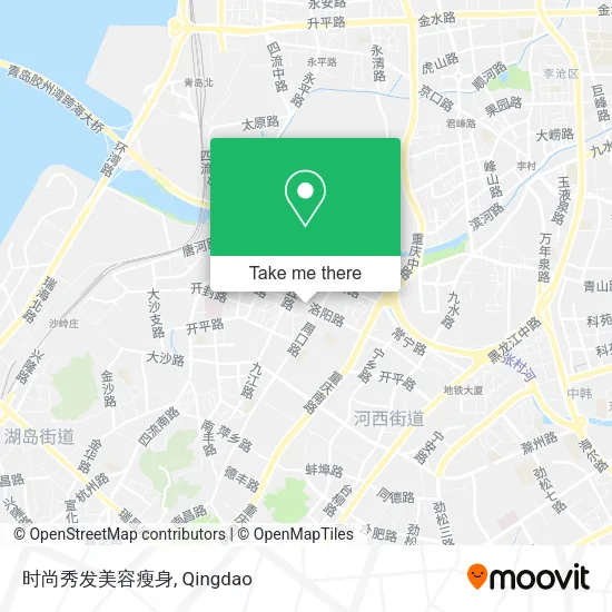 时尚秀发美容瘦身 map