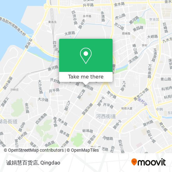 诚娟慧百货店 map