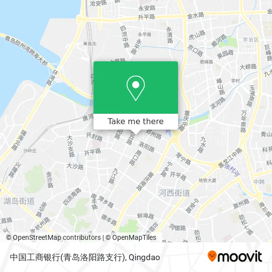 中国工商银行(青岛洛阳路支行) map