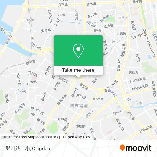 郑州路二小 map