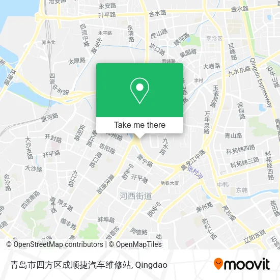 青岛市四方区成顺捷汽车维修站 map