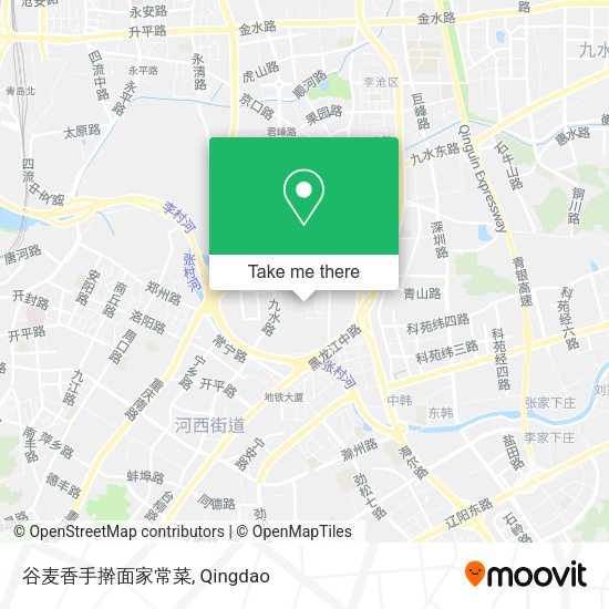 谷麦香手擀面家常菜 map