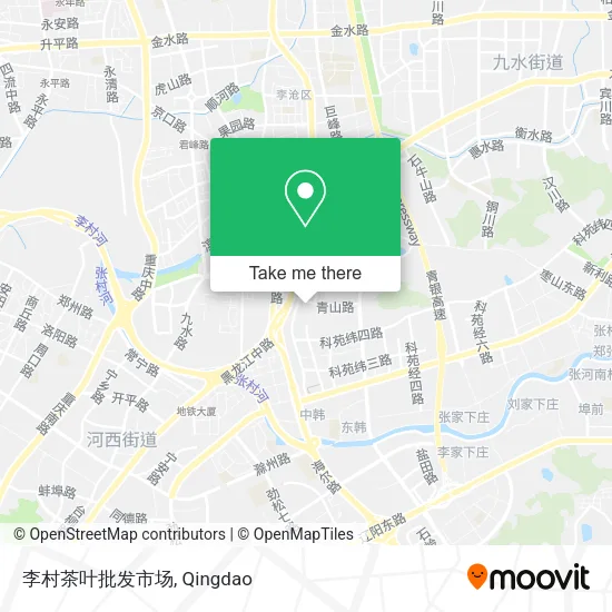 李村茶叶批发市场 map