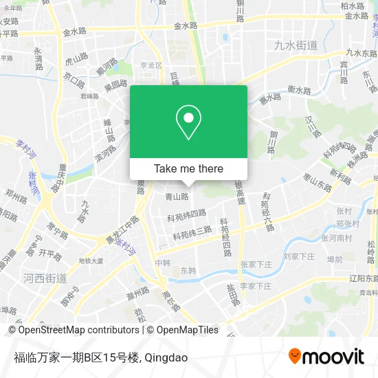 福临万家一期B区15号楼 map