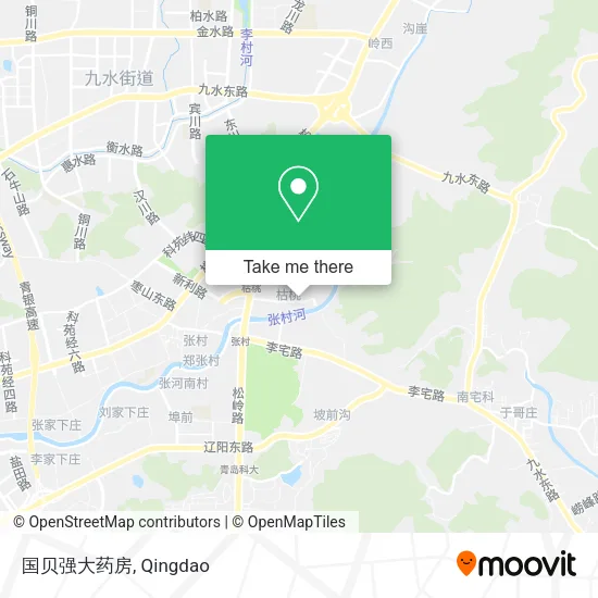 国贝强大药房 map