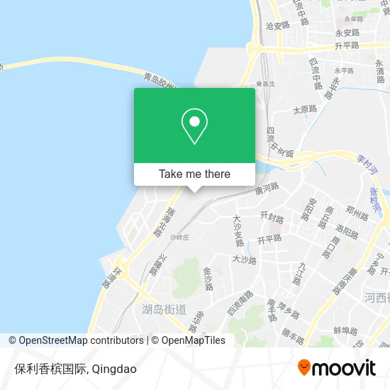 保利香槟国际 map