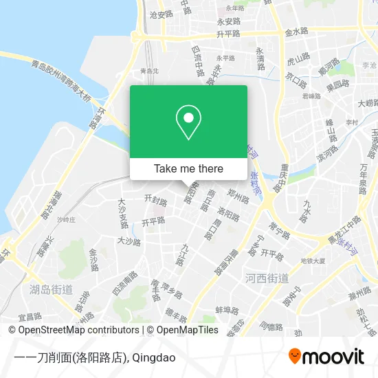 一一刀削面(洛阳路店) map