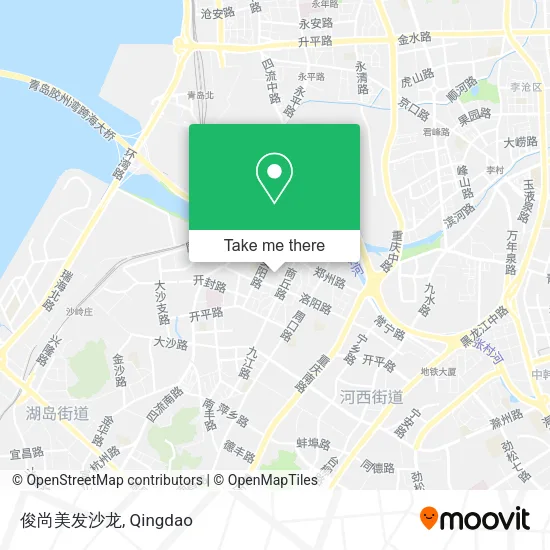 俊尚美发沙龙 map