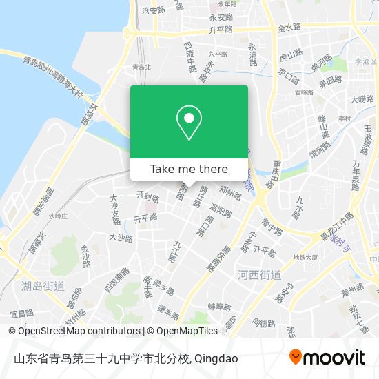 山东省青岛第三十九中学市北分校 map