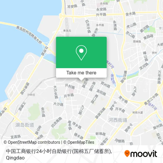 中国工商银行24小时自助银行(国棉五厂储蓄所) map