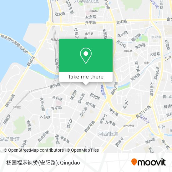 杨国福麻辣烫(安阳路) map