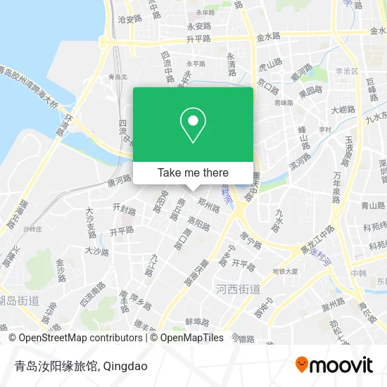 青岛汝阳缘旅馆 map