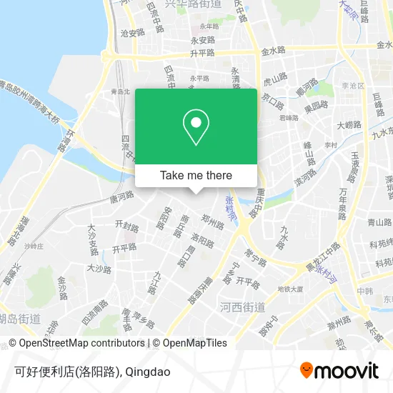 可好便利店(洛阳路) map