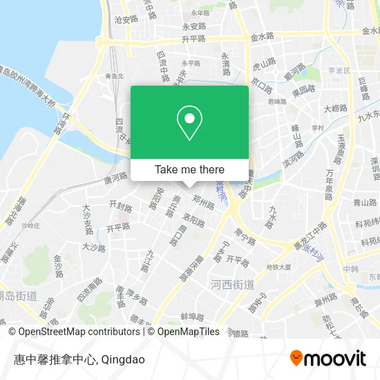 惠中馨推拿中心 map