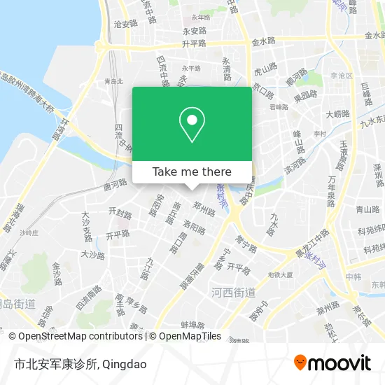 市北安军康诊所 map
