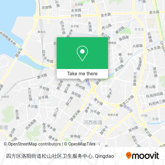 四方区洛阳街道松山社区卫生服务中心 map