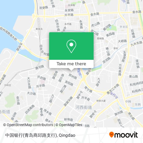 中国银行(青岛商邱路支行) map