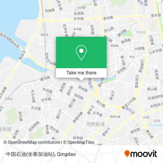 中国石油(全泰加油站) map