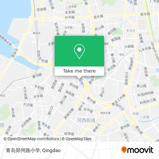 青岛郑州路小学 map