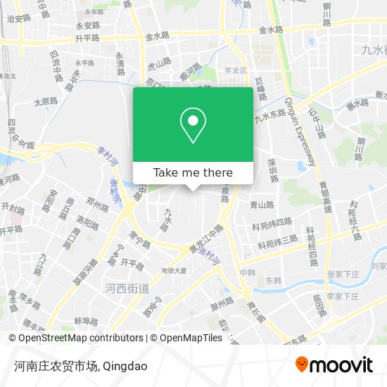 河南庄农贸市场 map