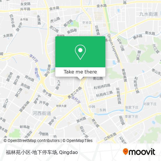 福林苑小区-地下停车场 map