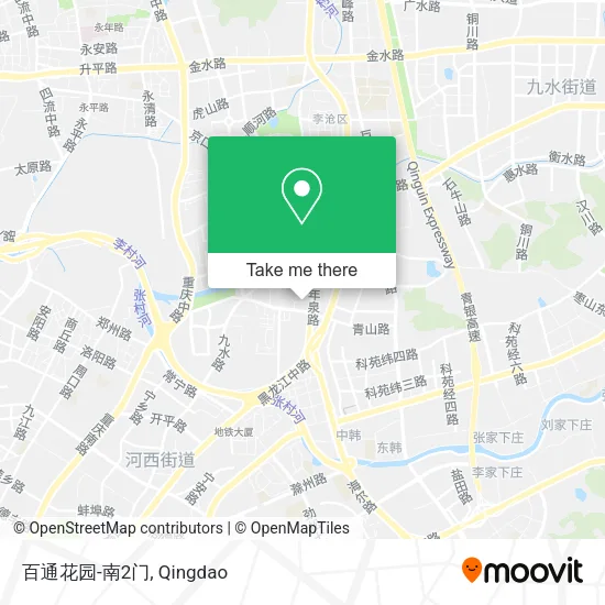 百通花园-南2门 map