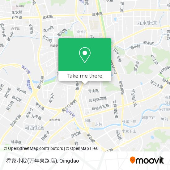 乔家小院(万年泉路店) map