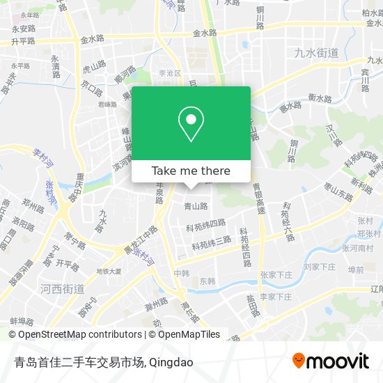 青岛首佳二手车交易市场 map