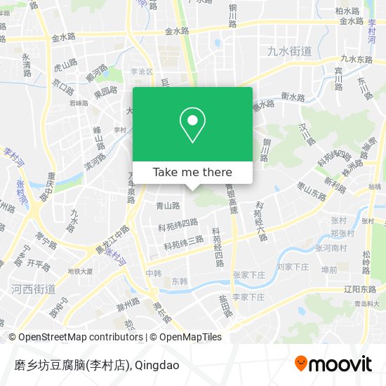 磨乡坊豆腐脑(李村店) map