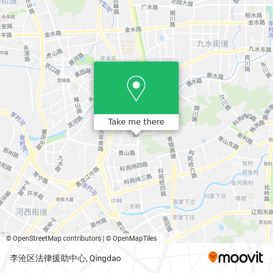 李沧区法律援助中心 map