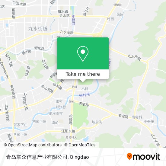 青岛掌众信息产业有限公司 map