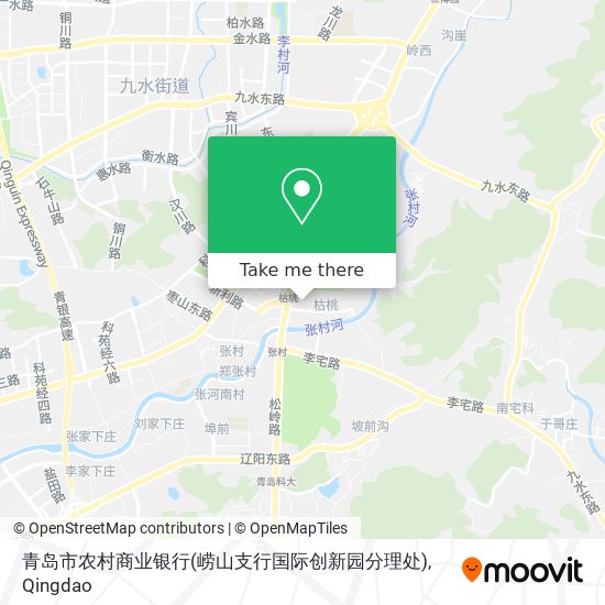 青岛市农村商业银行(崂山支行国际创新园分理处) map